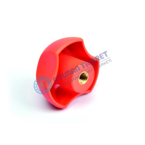 PYBPt 6310 PLASTİK YONCA BURÇLU PRİNÇ Turuncu